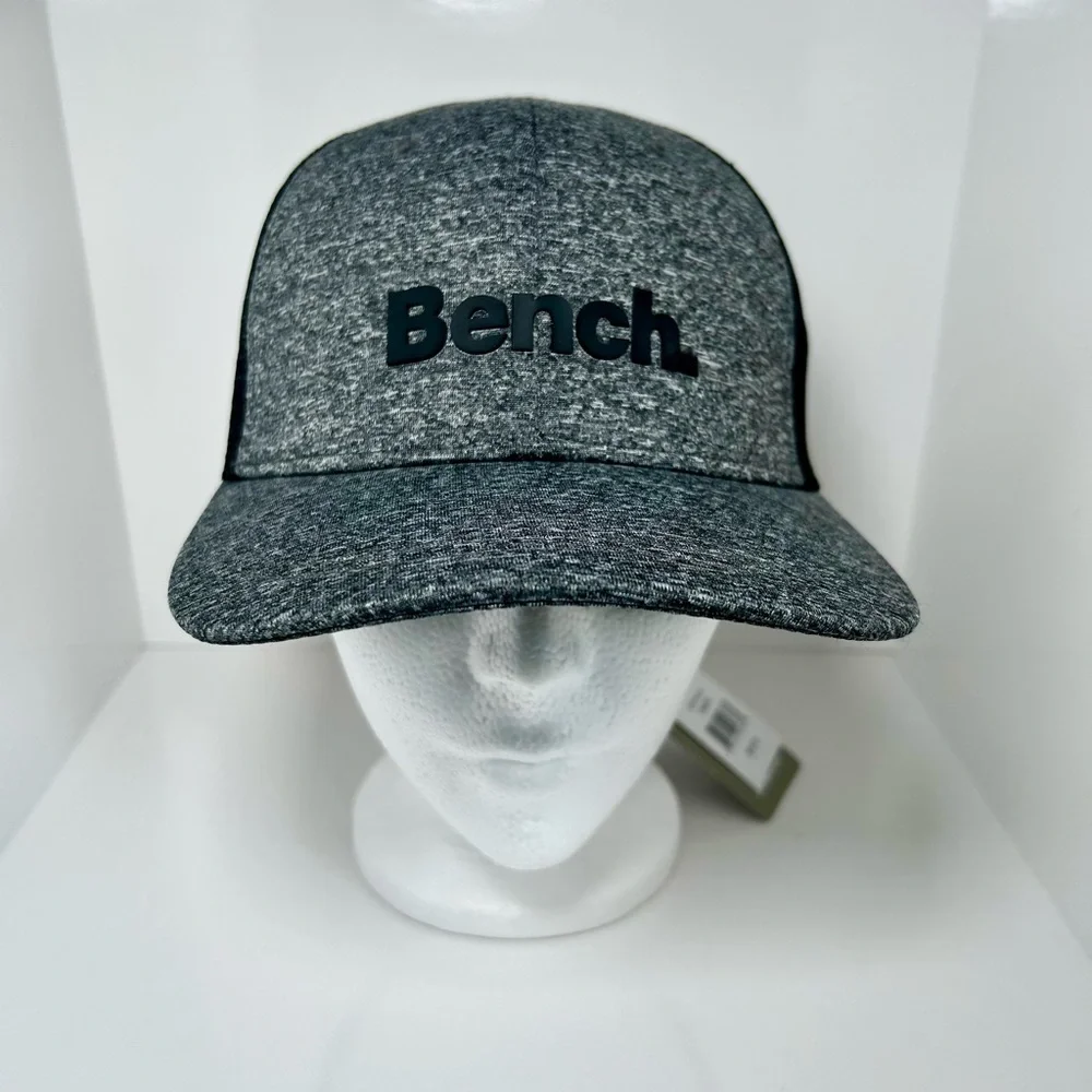BENCH Men’s Grey & Black Adjustable Hat, One Size, New With Tags - Picture 3 of 6
